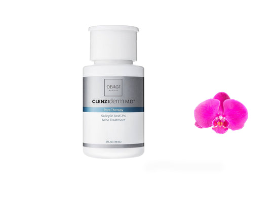 Obagi ClenziDerm MD Pore Therapy Salicylic Acid 2% Acne Treatment 5oz / 148ml
