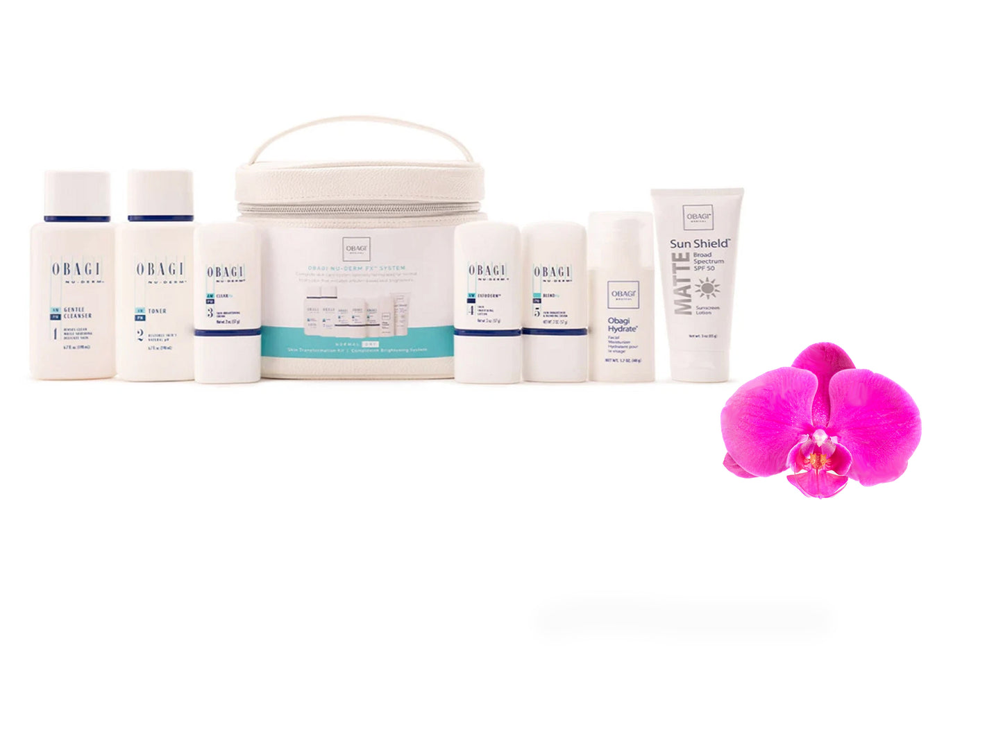 Obagi Nu Derm FX System Normal Dry Skin Transformation Kit Brightening System