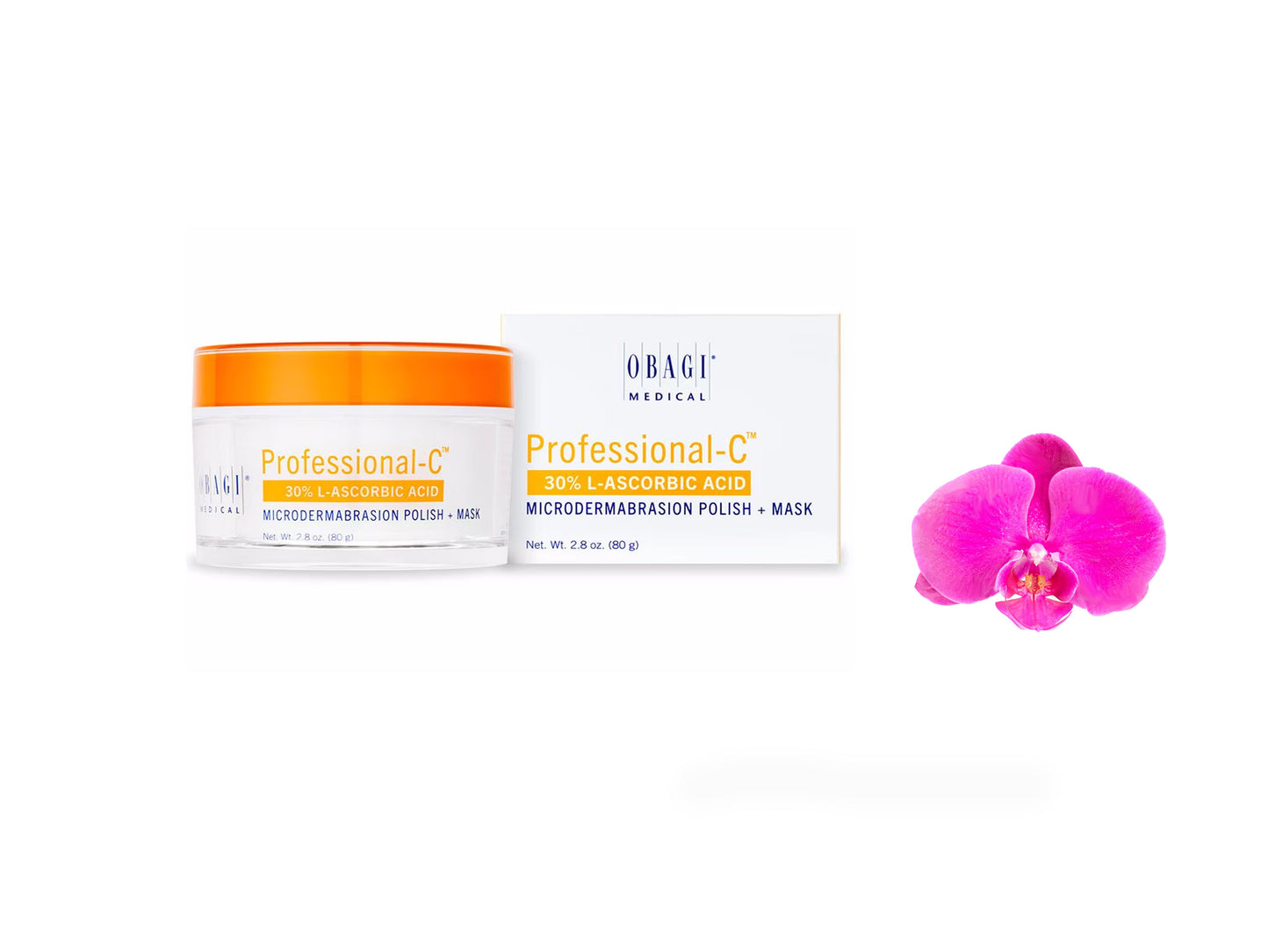 Obagi Professional-C 30% L-ascorbic Acid Microdermabrasion Polish+ Mask 80g / 2.8oz