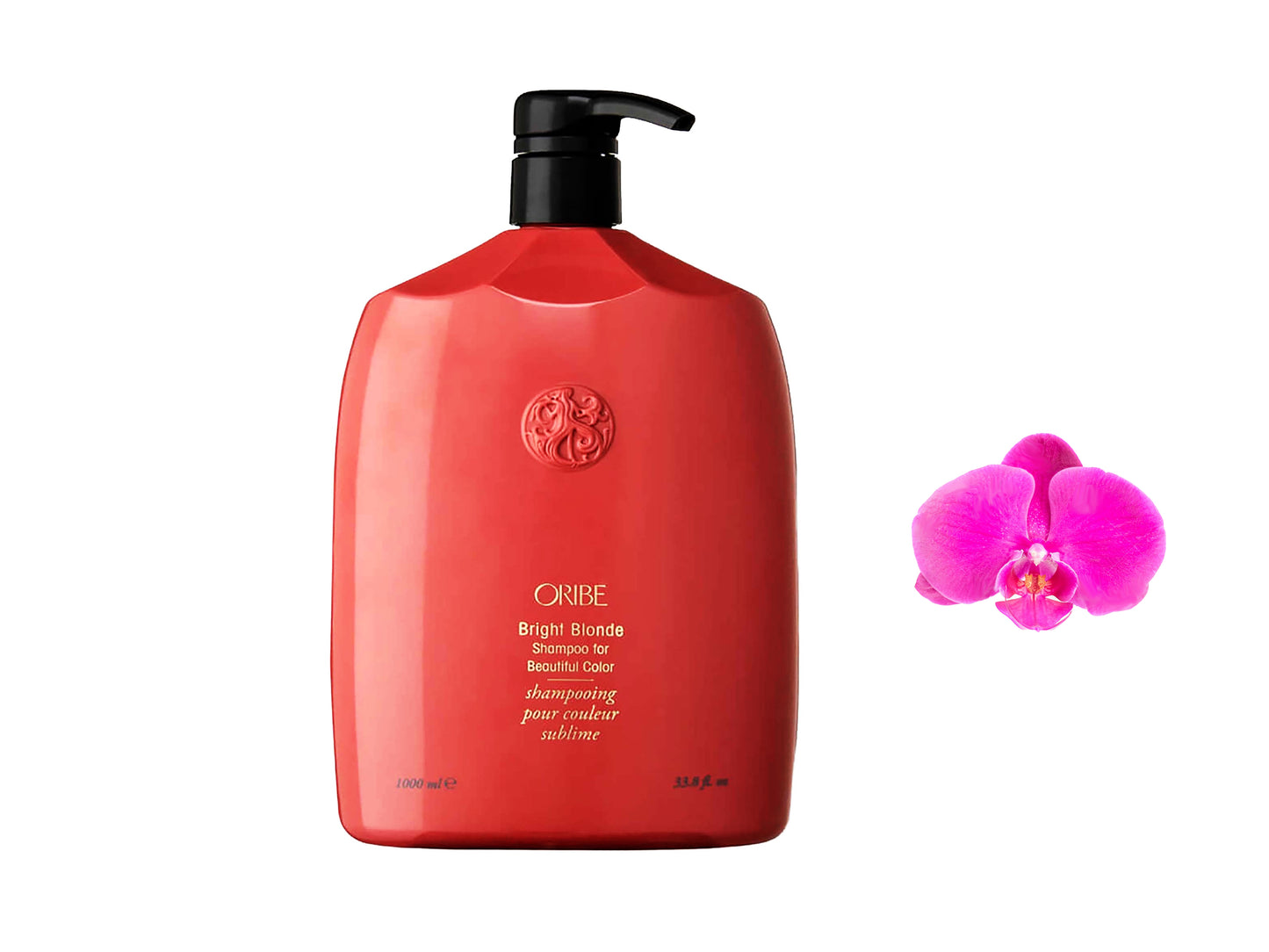 Oribe Bright Blonde Shampoo 1 liter / 33.8oz Large Brand New
