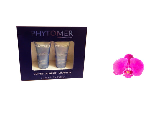 Phytomer Youth Set - 2 Products (Velvet Cleansing Cream 15ml and Expert Youth Cream 15ml)