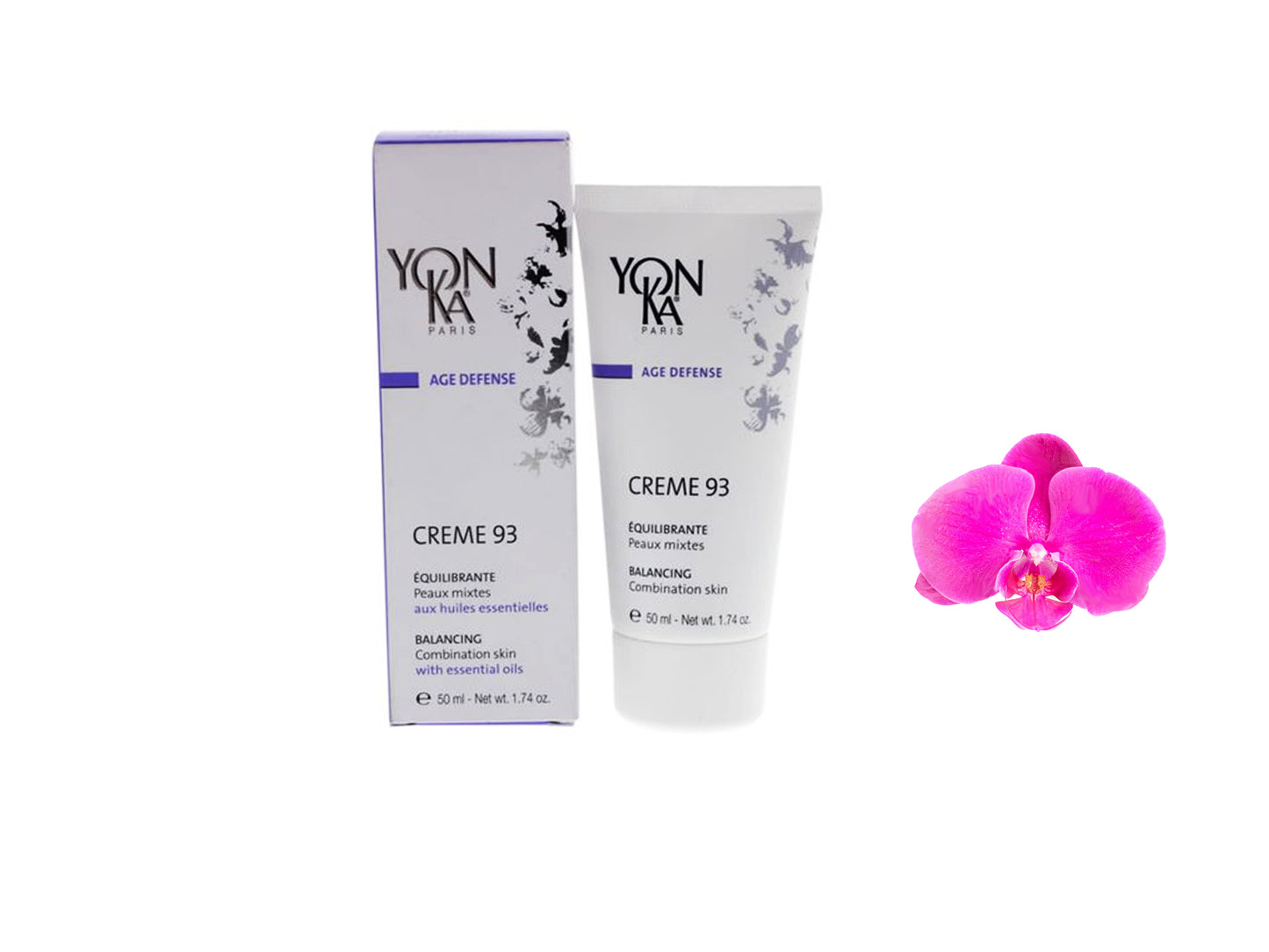 Yonka Creme Cream 93 Combination Oily Skin 1.7oz / 50ml