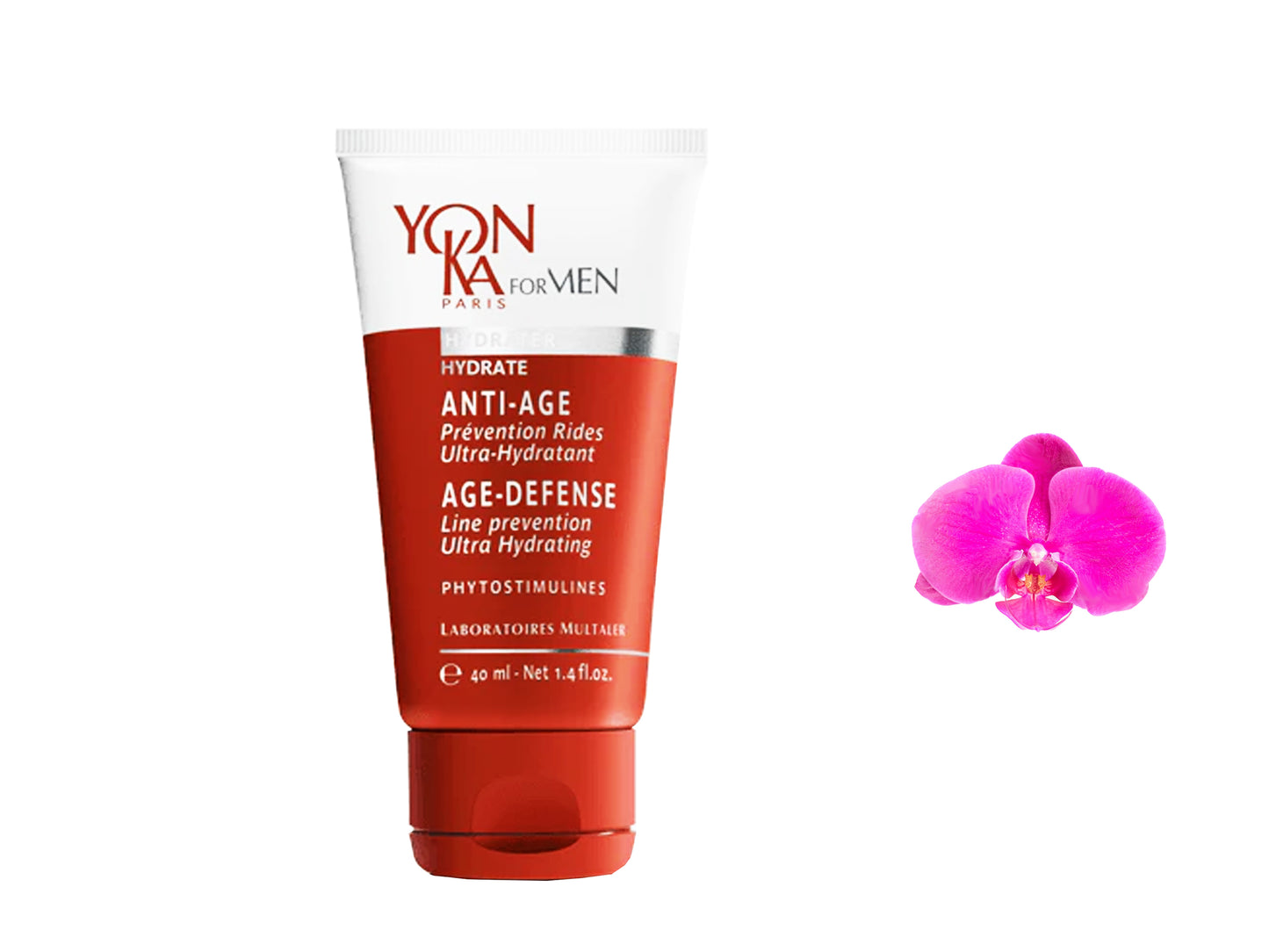 Yonka Men Age Defense Ultra Hydrating 40ml / 1.4oz NEW SAME DAY SHIP