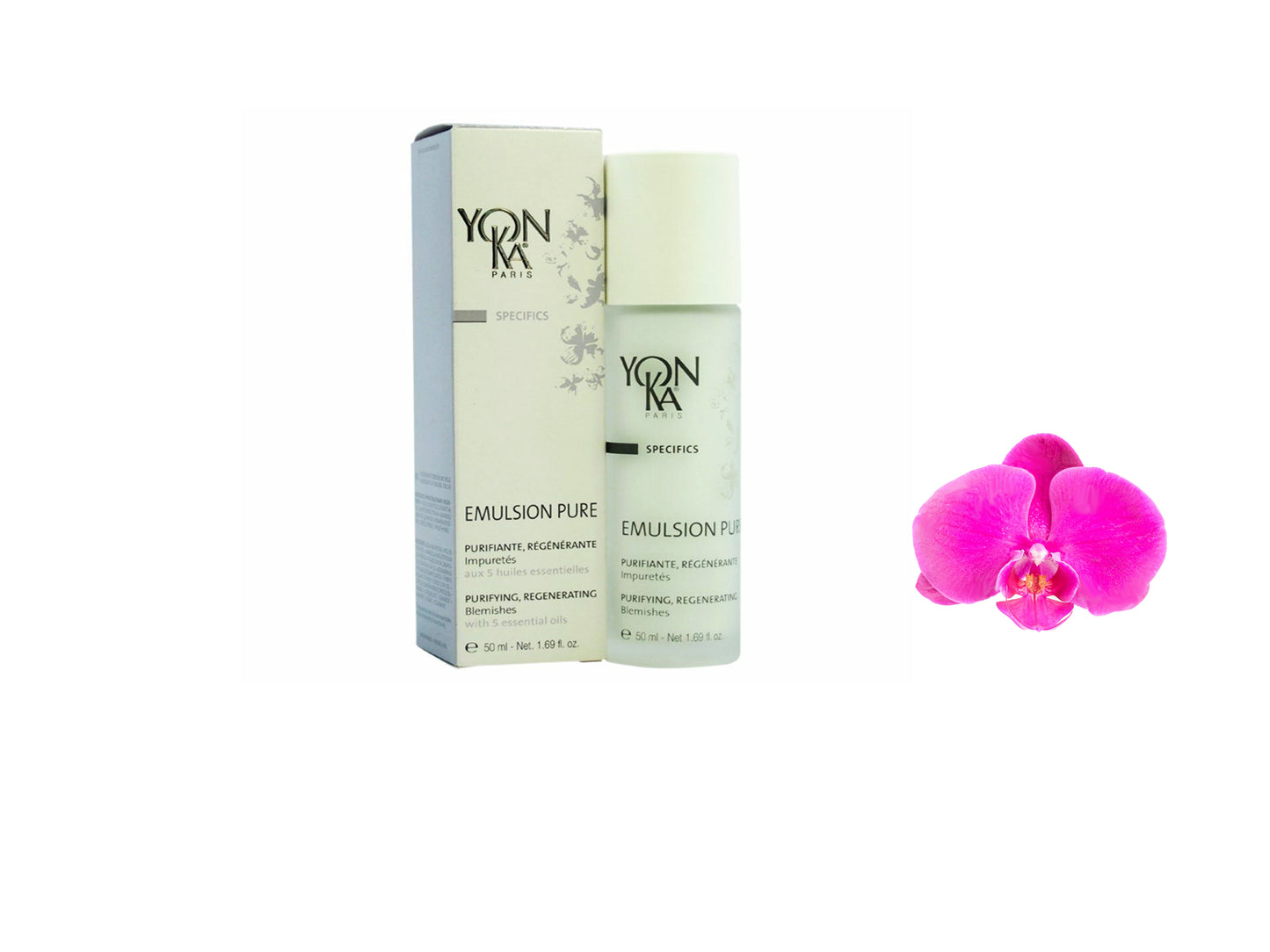 Yonka New Box Emulsion Pure Purifying Regenerating 50ml / 1.69oz Blemishes Fresh