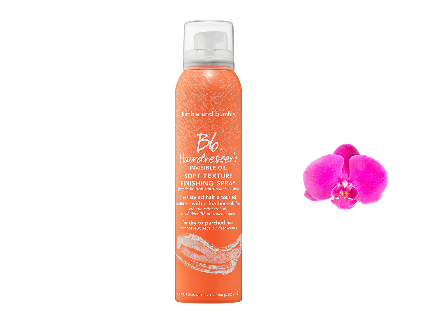 Bumble and Bumble hairdresser's invisible oil soft texture finishing spray 3.7oz / 106g