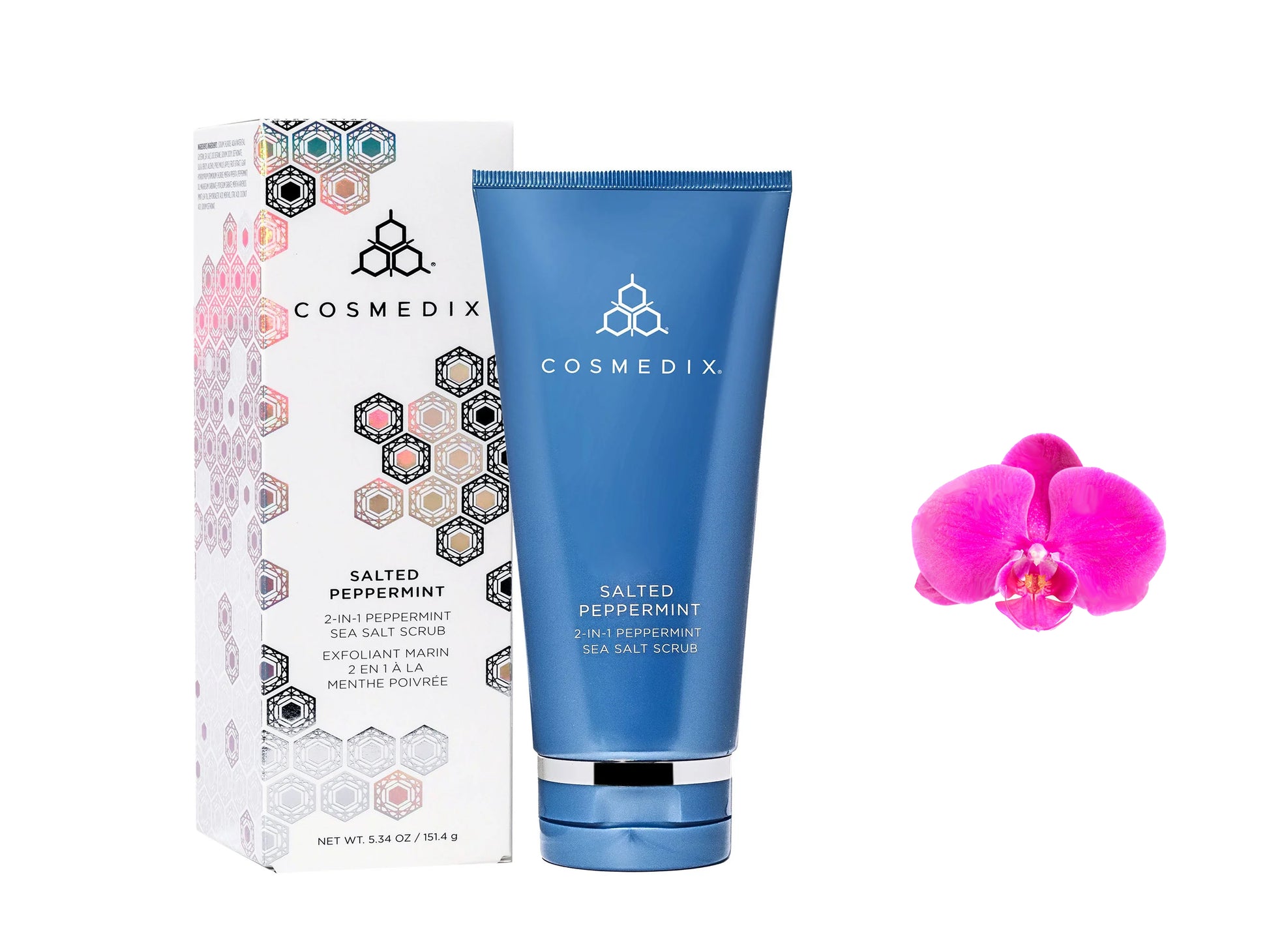 Cosmedix Salted Peppermint Sea Salt Scrub 151.4g