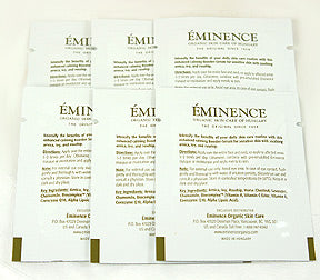 Eminence Coconut Firming Body Lotion 6 Samples