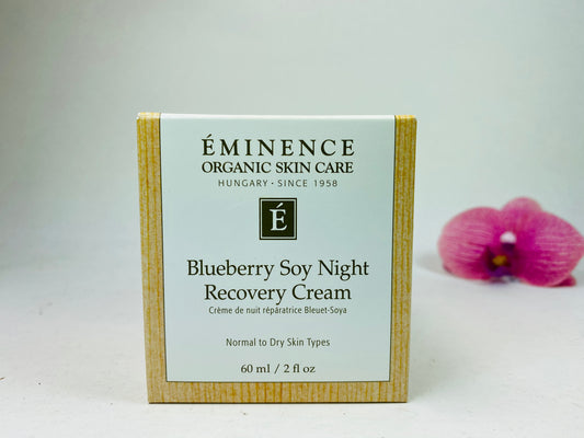 Eminence Blueberry Soy Night Recovery Cream 2oz(60ml) Normal To Dry Skin