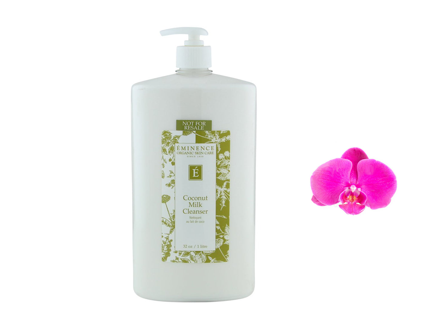 Eminence Coconut Milk Cleanser 32oz / 1 Liter Normal To Dry Skin Prof