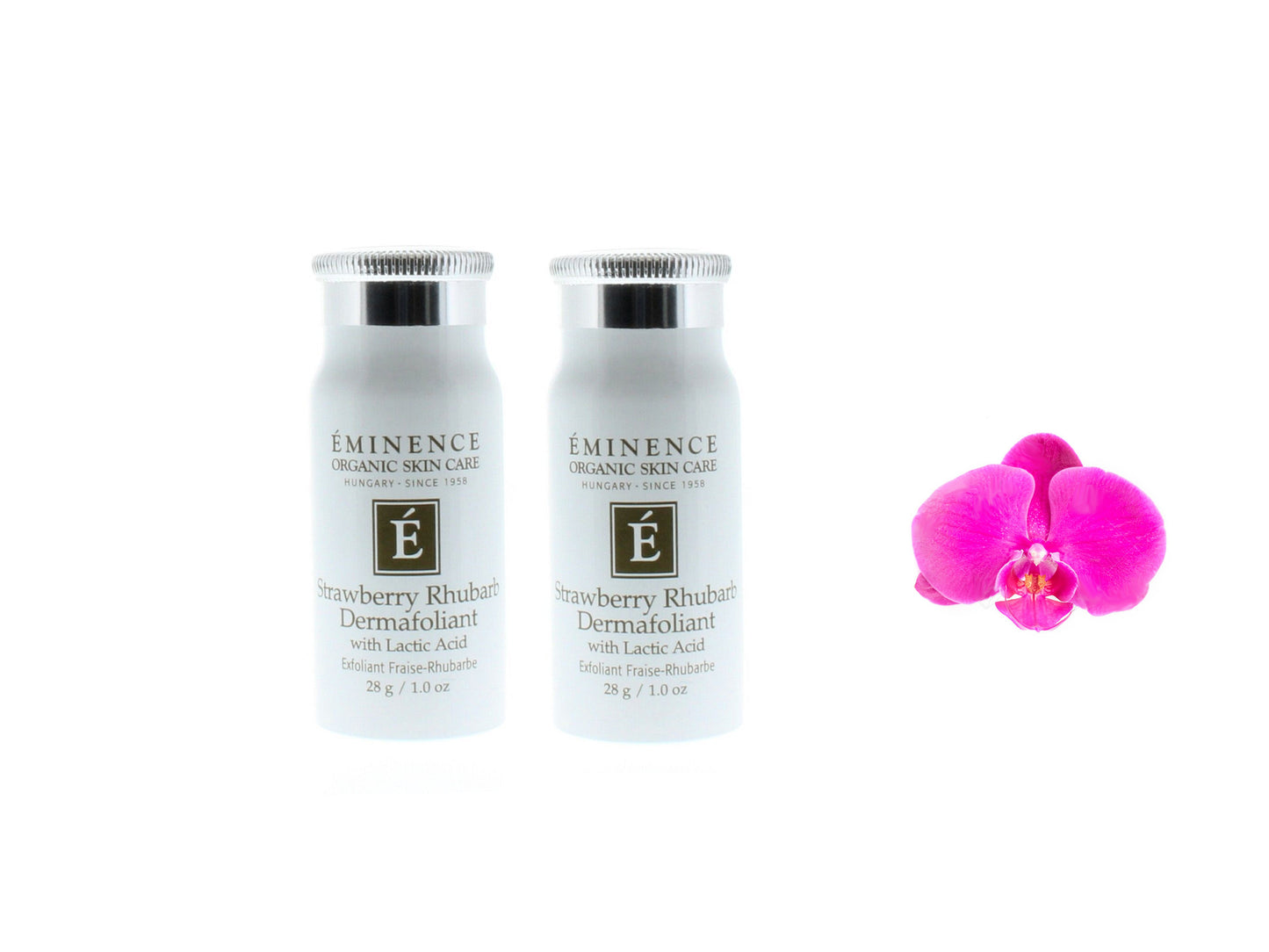 Eminence Strawberry Rhubarb Dermafoliant 28g / 1oz  x 2 bottles