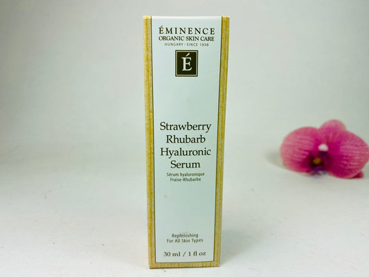 Eminence Strawberry Rhubarb Hyaluronic Serum 30ml / 1oz New Same Day Ship