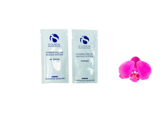 iS Clinical Foaming Enzyme Masque System activator 10ml  and powder 5g