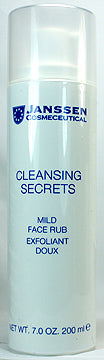 Janssen Cleansing Secrets Mild Face Rub 7oz(200ml) Prof