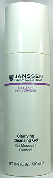 Janssen Clarifying Cleansing Gel Oily 16.9oz(500ml) Prof
