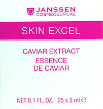 Janssen Skin Excel Caviar Extract 25 Ampoules X 2ml Each