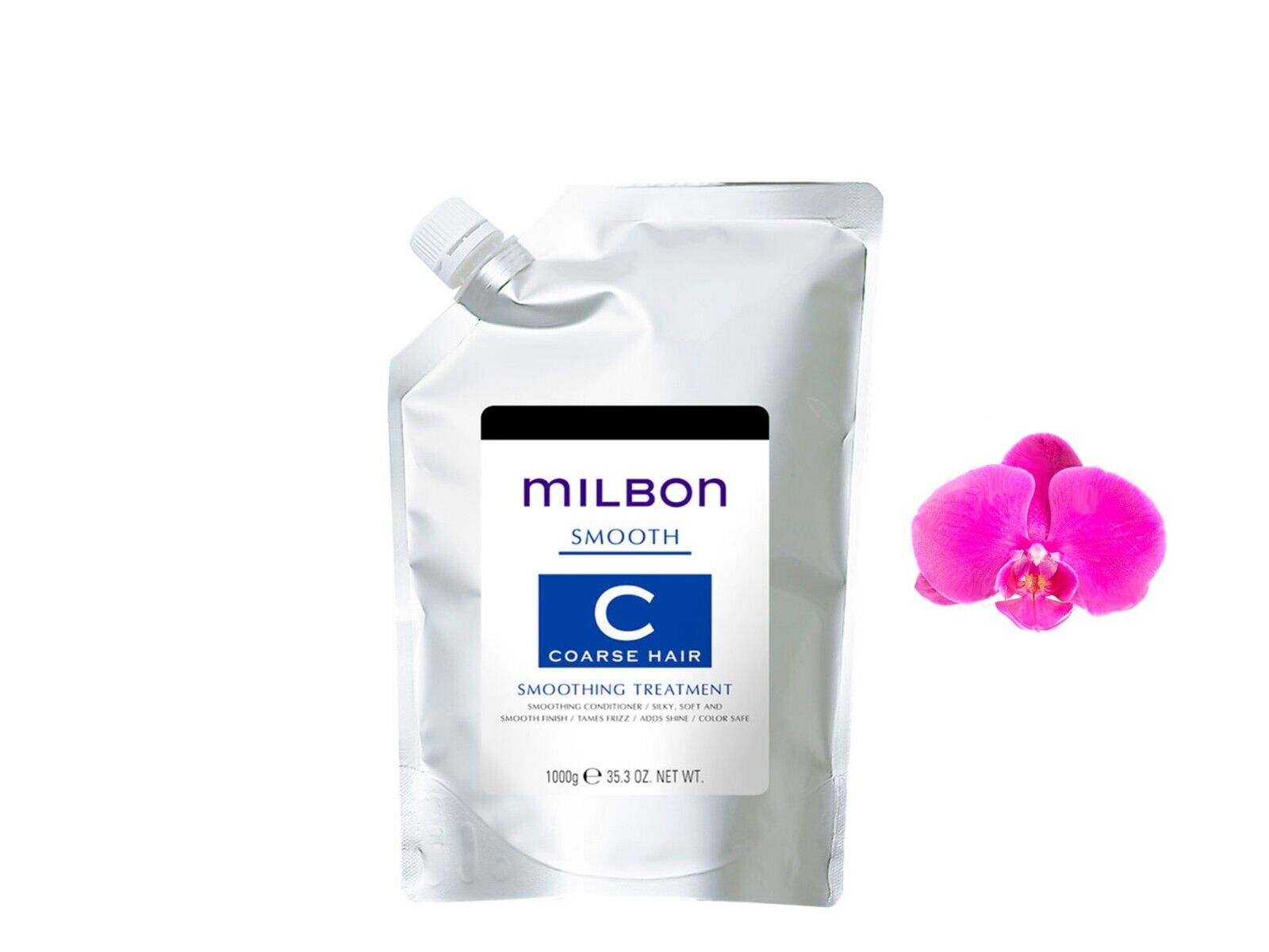 Milbon Smooth Smoothing Treatment Fine Hair 35.3oz / 1L