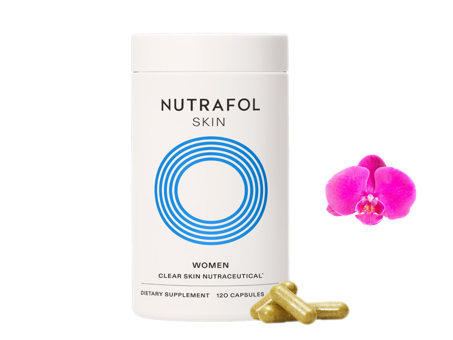 Nutrafol Skin Woman Clear Skin Nutraceuticals 120 capsules     