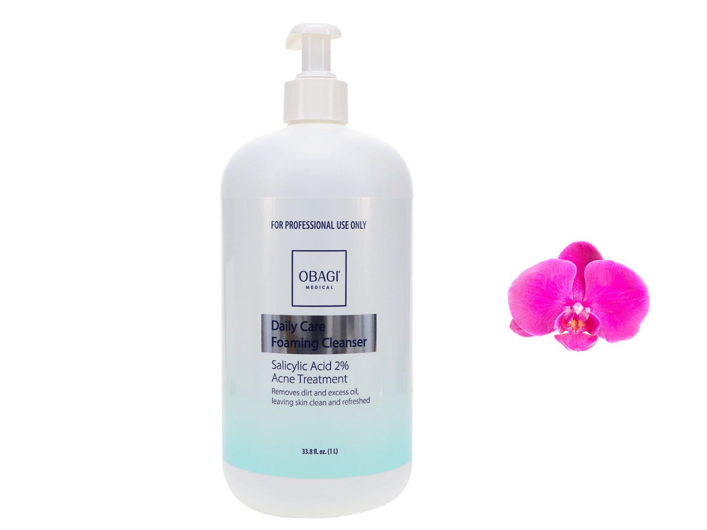 Obagi CLENZIdern M.D. Daily Care Foaming Cleanser 33.8oz / 1L