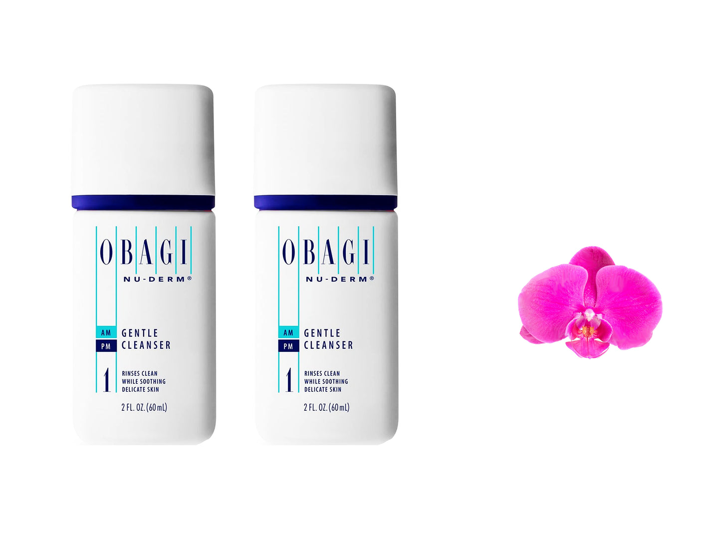  Obagi Medical Gentle Gel Cleanser 2 Bottles x 60ml / 2oz