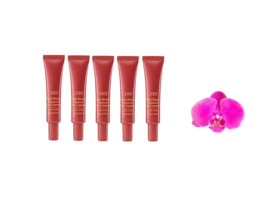 Oribe Bright Blonde Radiance & Repair Treatment 15ml / 0.5oz x 5 Tubes