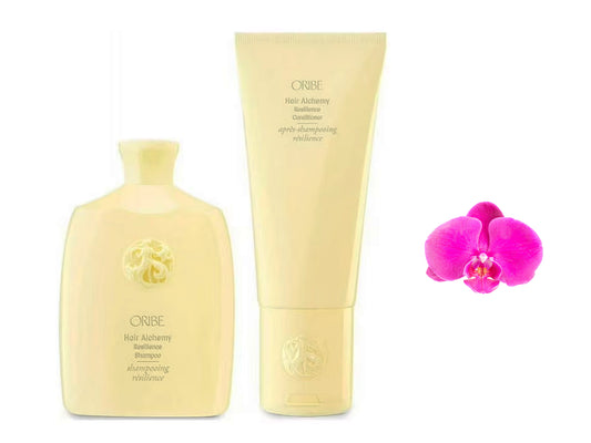 Oribe Hair Alchemy Resilience Shampoo 8.5oz and Conditioner 6.8oz Combo