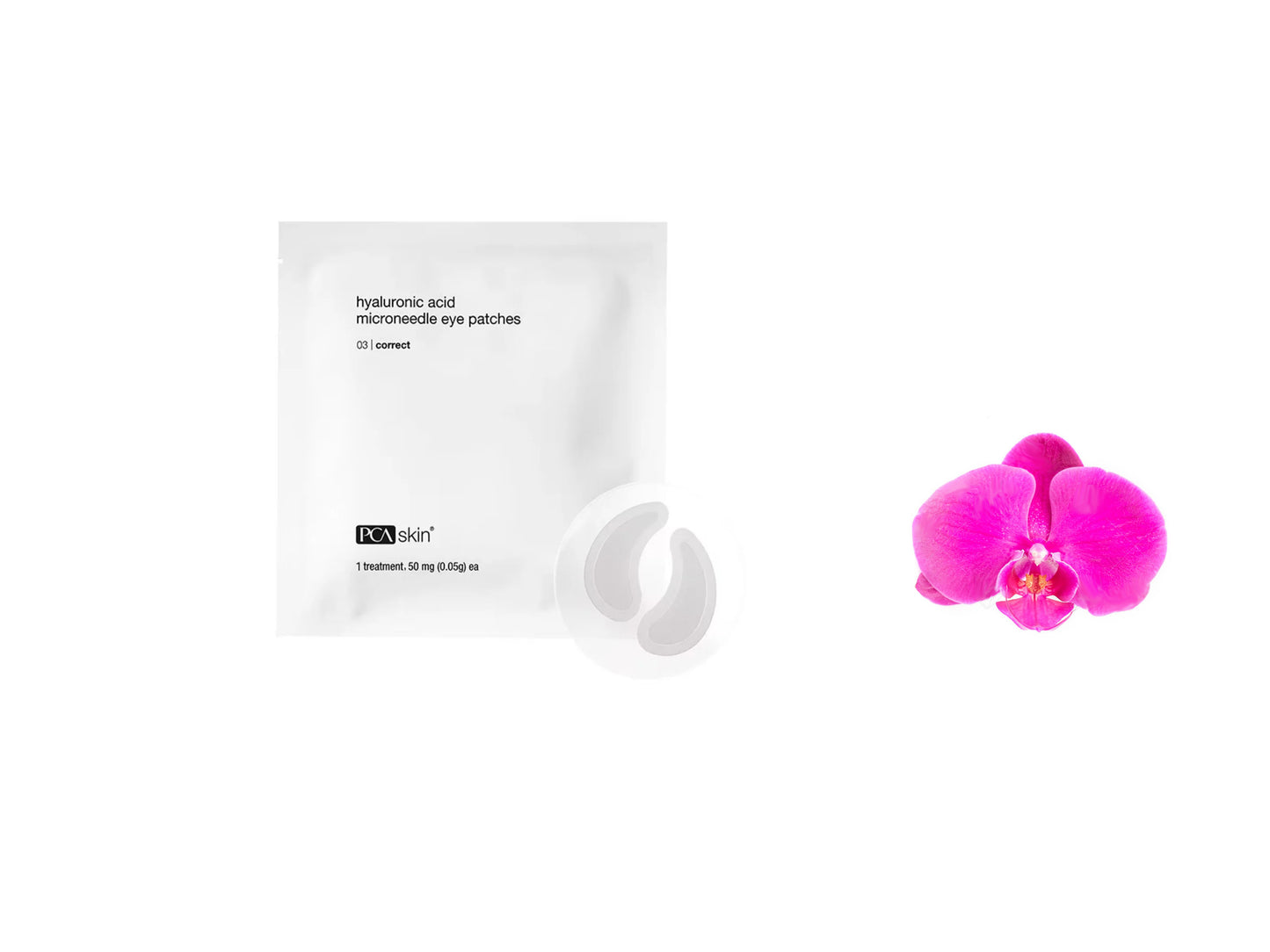 PCA Skin Hyaluronic Acid Microneedle Eye Patches (pair) 0.05g 