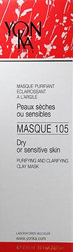 Yonka Masque 105 Clarifying Mask 3.5oz(100ml) Dry Sensitive Skin