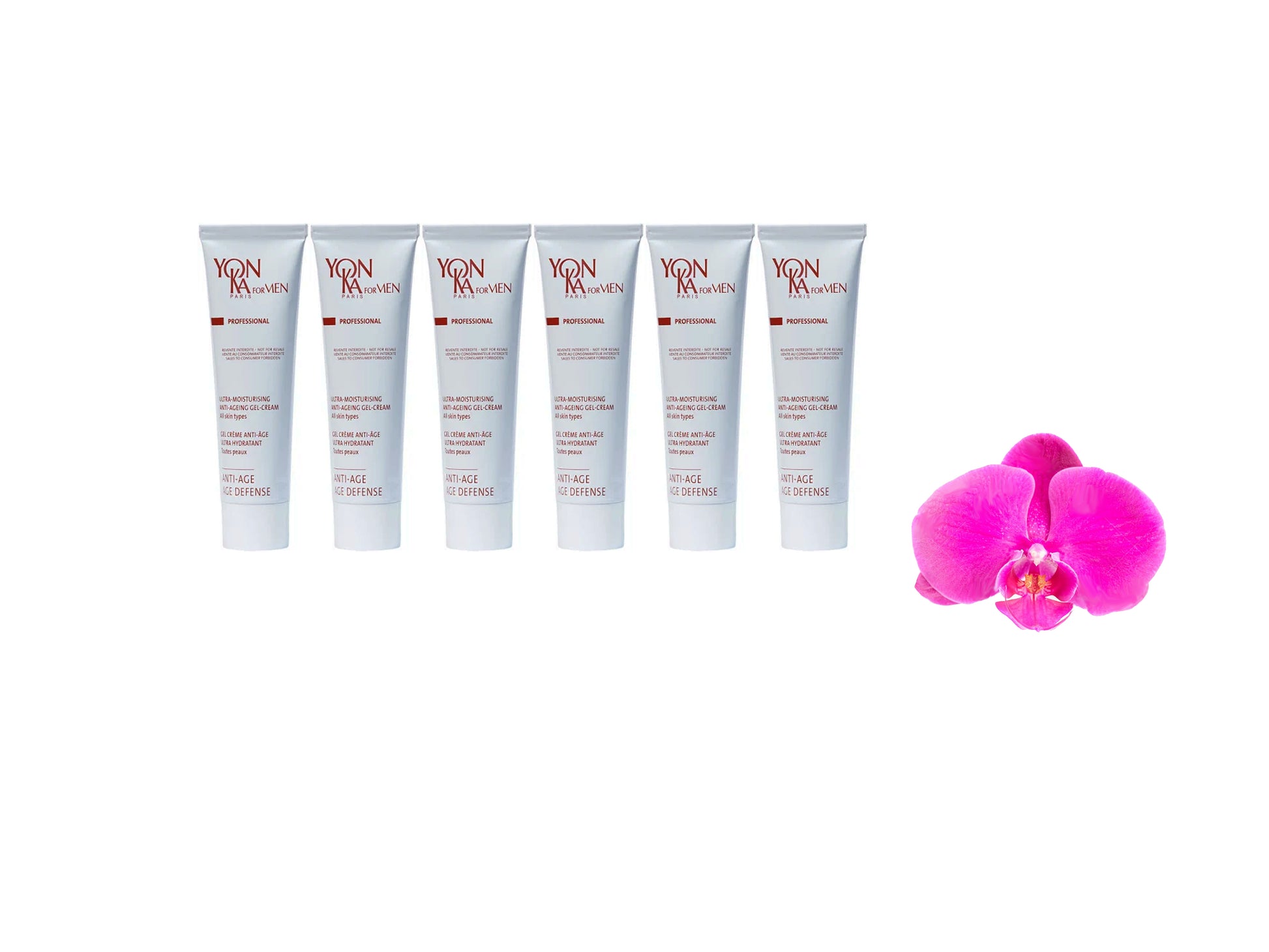  Yonka For Men Anti-Age Anti-Defense 6 Tubes x 3ml / 0.1oz