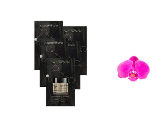 Yonka Excellence Code Age Exception Eye lips cream 5 samples Brand New